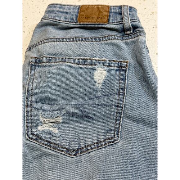 American eagle womens 4 short distressed denim - Picture 5 of 6